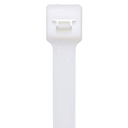 Panduit Cable Tie, 43-1/2 in L, 13 in Max Bundle Dia., Natural, Nylon 6/6, 175 lb Strength, 25 PK PLT13H-Q